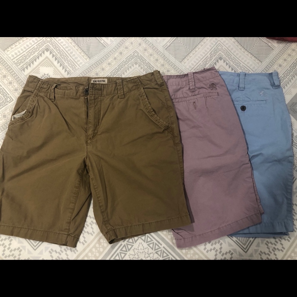Bundle of 3 Express Shorts.